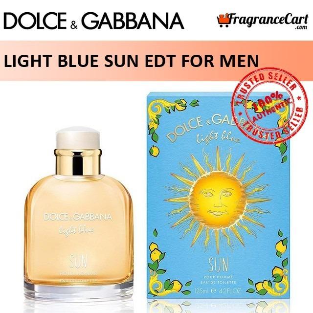 D G Light Blue SUN Pour Homme EDT for Men 125ml Tester Dolce Gabbana Eau de Toilette Brand New 100 Authentic Perfume Fragrance Beauty Personal Care Fragrance Deodorants on Carousell