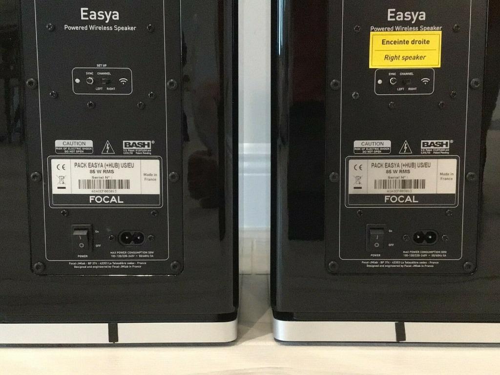 Focal Easya Powered 數位usb 光纖 同軸 藍牙 類比rca訊源輸入 主動式無線喇叭 鋼琴烤漆黑 轉運有碰傷 大減價回饋 家電電器 耳機音響在旋轉拍賣