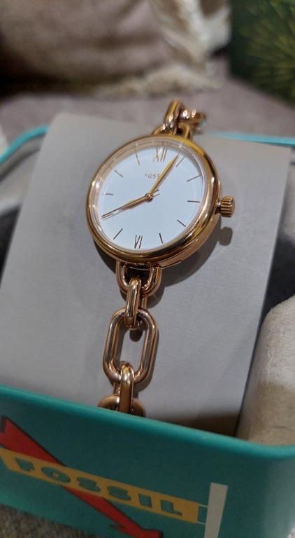 Fossil watch 2025 chain for ladies