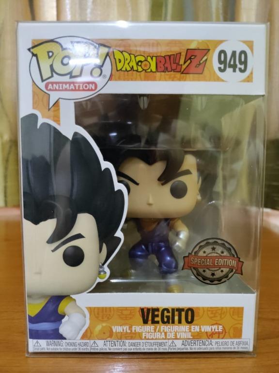 Funko Pop Dragonball Z Vegito Metallic 949 Special Edition