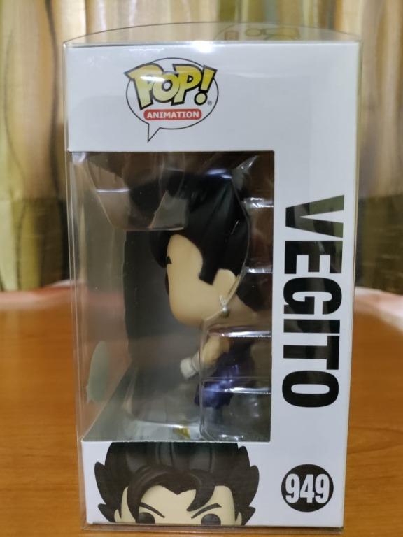 Funko Pop Vegito 949 Metalic Pop Animation Box Dragon Ball