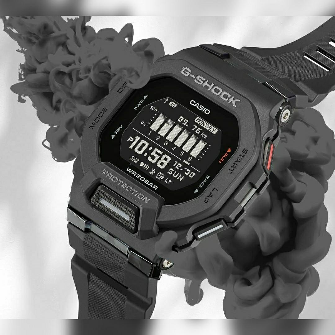 G SQUAD GBD 200 Casio G Shock gshock gsquad casio gbd200 bluetooth watch lime green navy blue kermit gbd black black