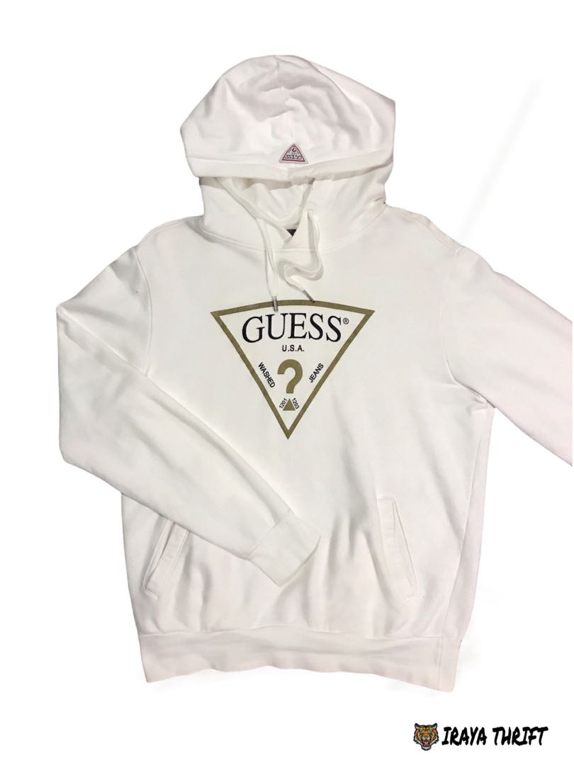 Guess hoodie, Men's Fashion, Coats 