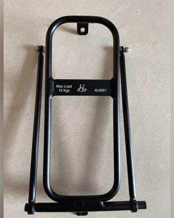 H H 2021 Brompton Rack V4 Black Sports Equipment Bicycles