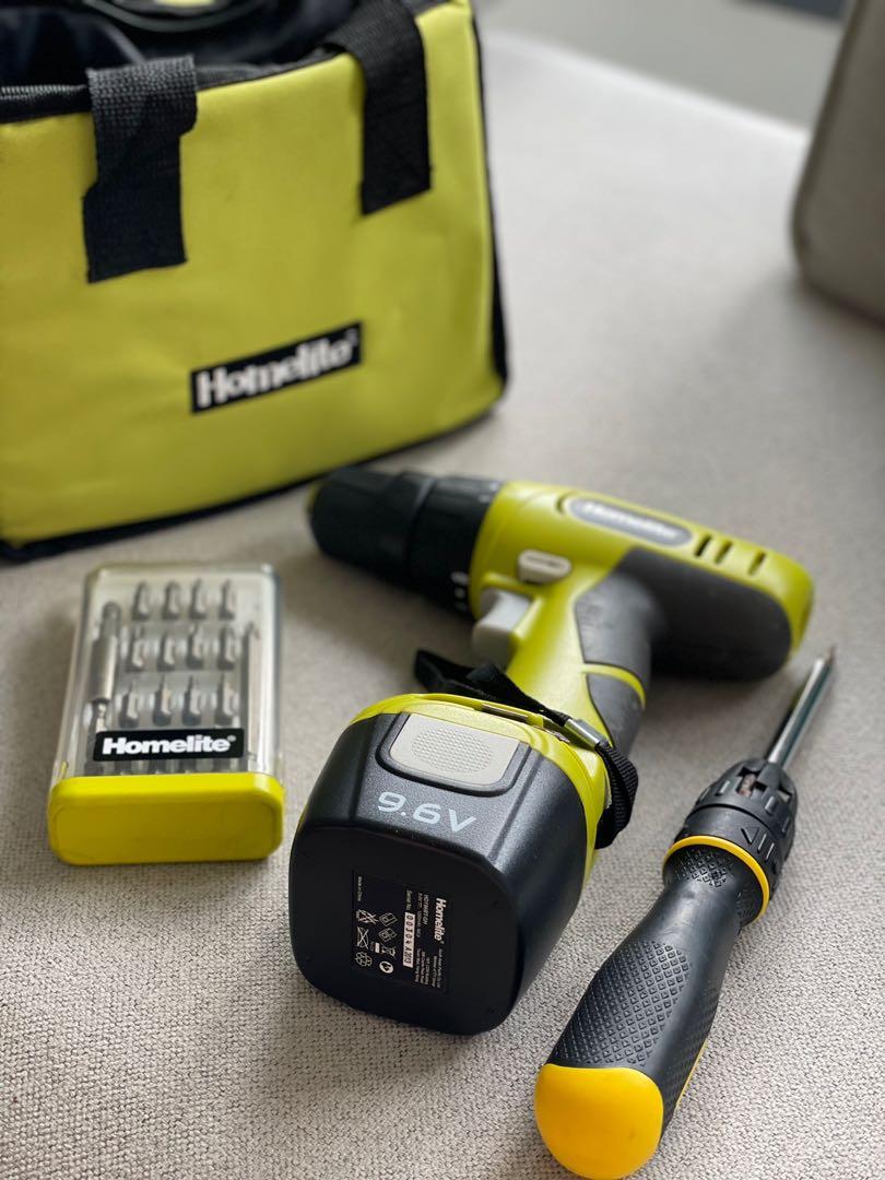 Homelite sales cordless screwdriver