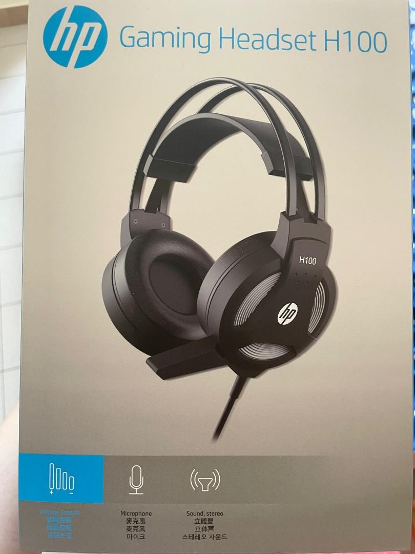HP gaming headset H100 Audio Headphones Headsets on Carousell