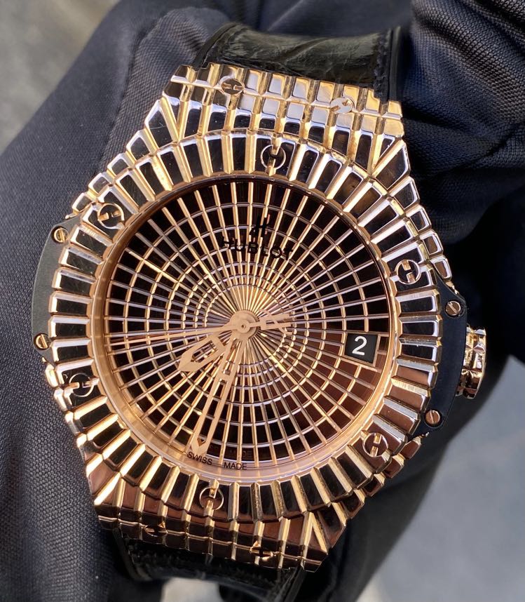 hublot caviar gold