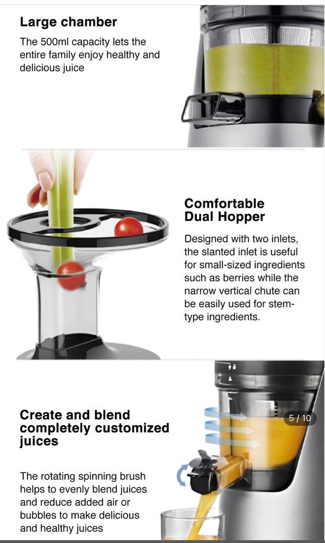 Hurom Slow Juicer S12, TV & Home Appliances, Kitchen Appliances