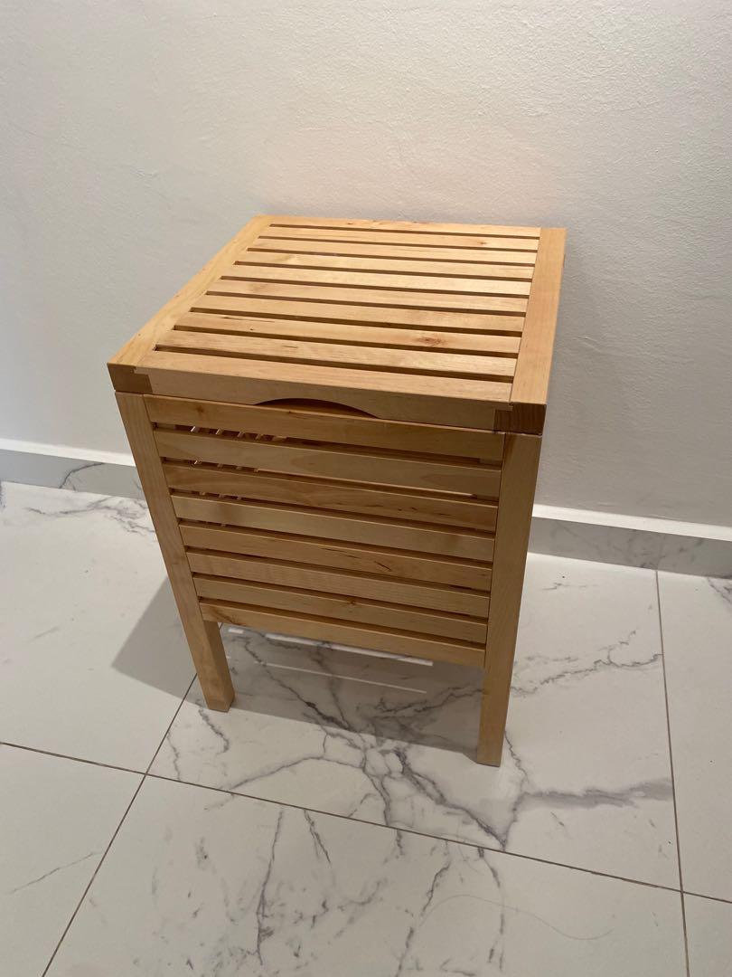 Ikea Molger Stool with storage, Furniture & Home Living, Furniture
