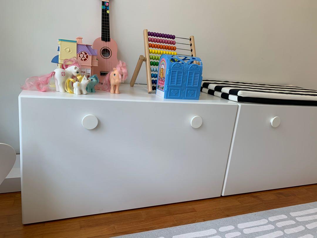 IKEA Samstad Toy Box / Bench, Furniture & Home Living, Furniture