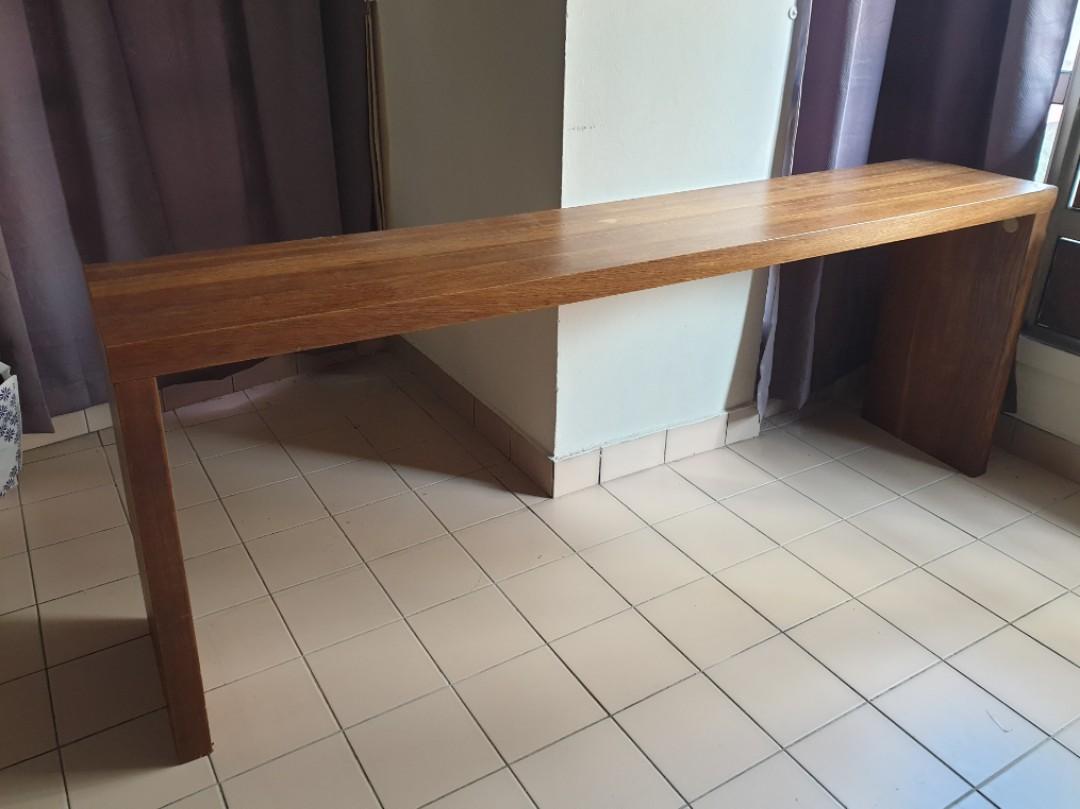 Ikea shelf / table, Furniture & Home Living, Furniture, Shelves