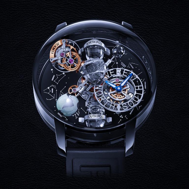 Jacob Co. NEW Astronomia Everest Black Gold Tourbillon AT112.31.AA.AA.A Retail HK 8 848 000 Carousell