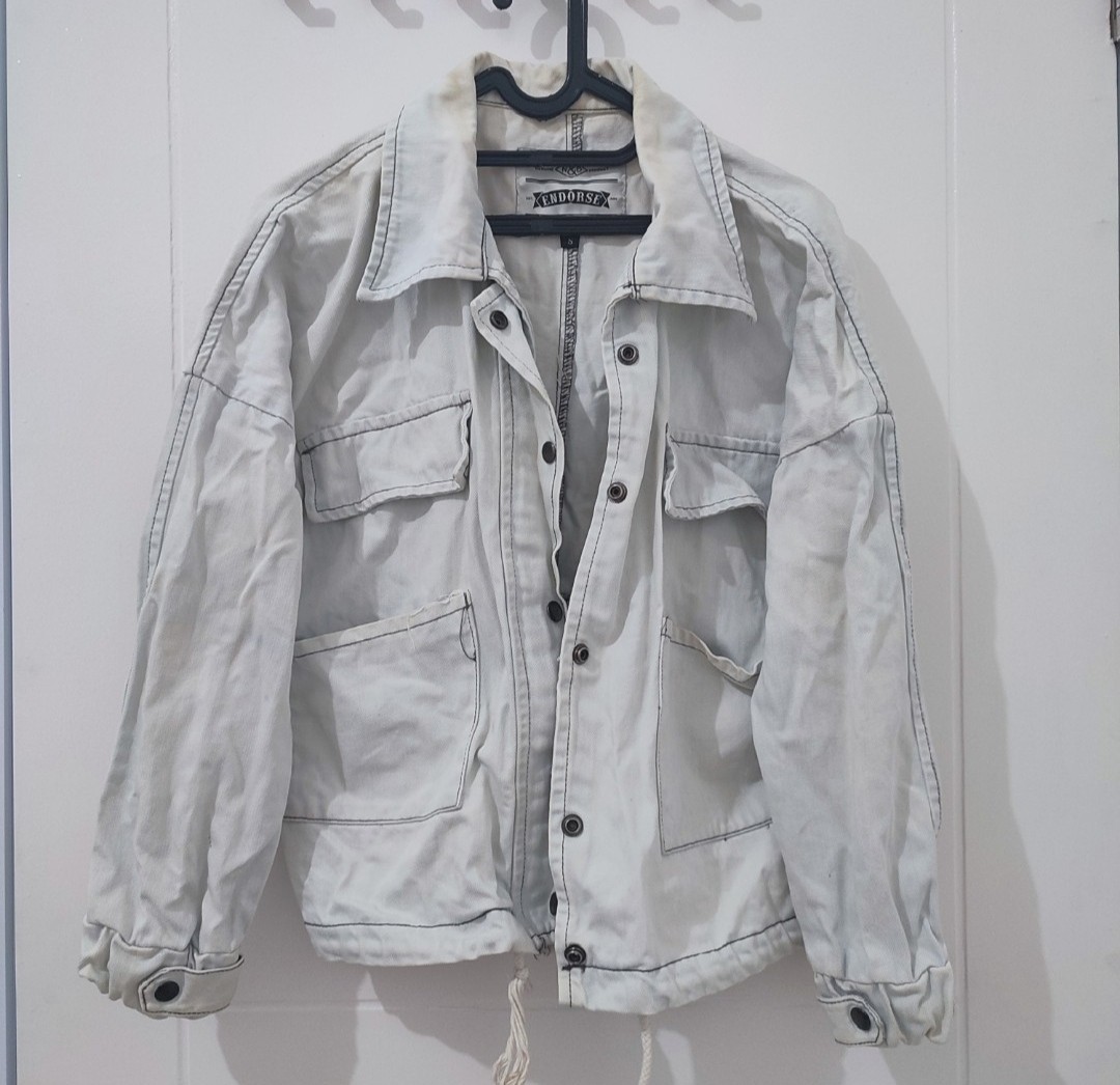 Jaket jeans cheap washed