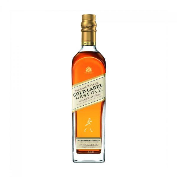 Johnnie walker gold label reserve whisky 1L original, Makanan ...