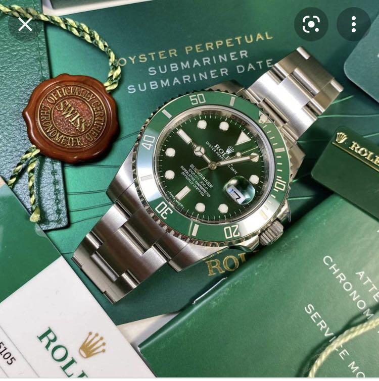 rolex hulk pre owned