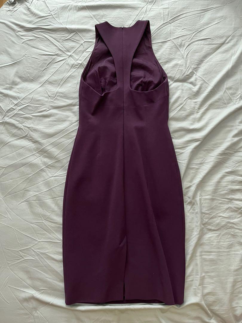 Karen millen deals purple dress