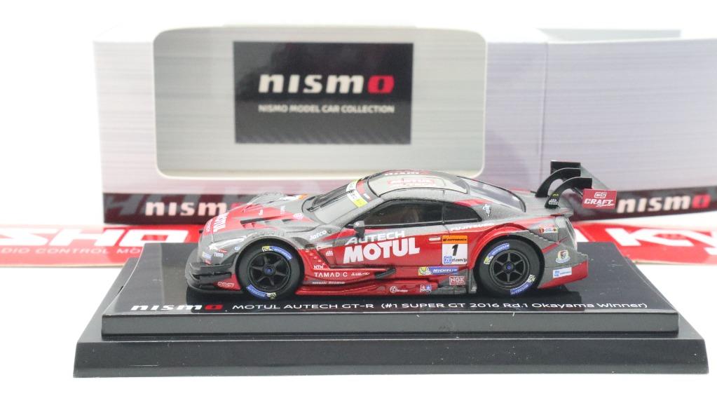 Kyosho 1/64 Nissan GTR R35 Nismo Motul Autech #1 Super GT 2016 