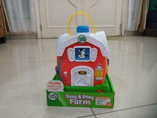 leap frog sing and play farm baru