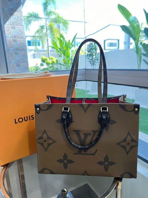 Louis Vuitton on the go mm size, Luxury, Bags & Wallets on Carousell