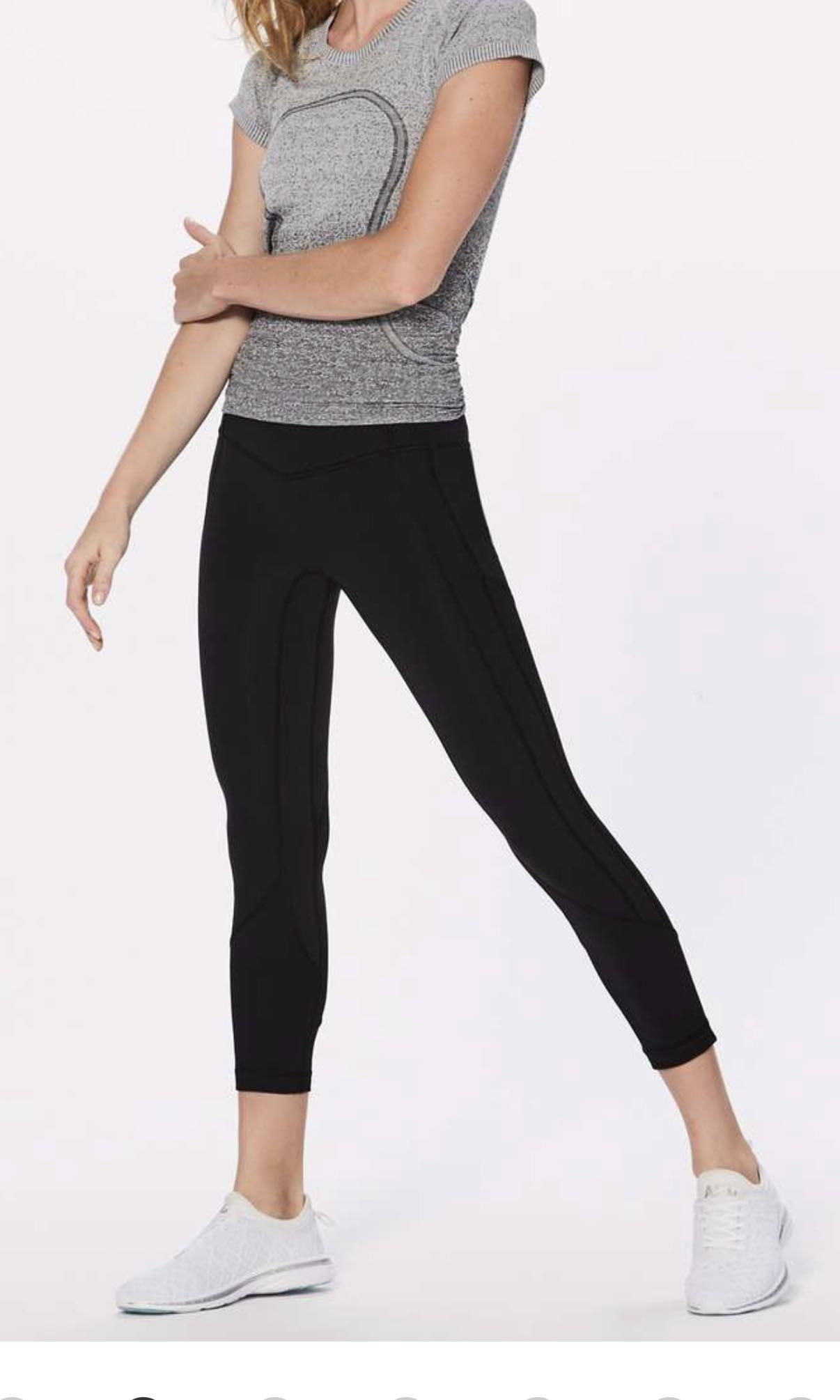 Lululemon All The Right Places Crop II *23* Black, Size 6, Women's Fashion,  Activewear on Carousell