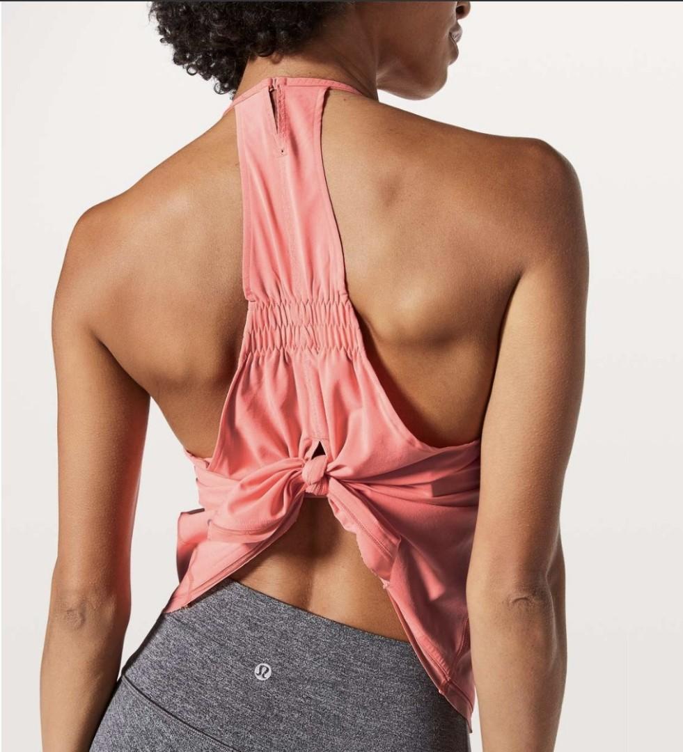 Lululemon Free Spirit Tank Sz 6 Women s Fashion Activewear on Carousell