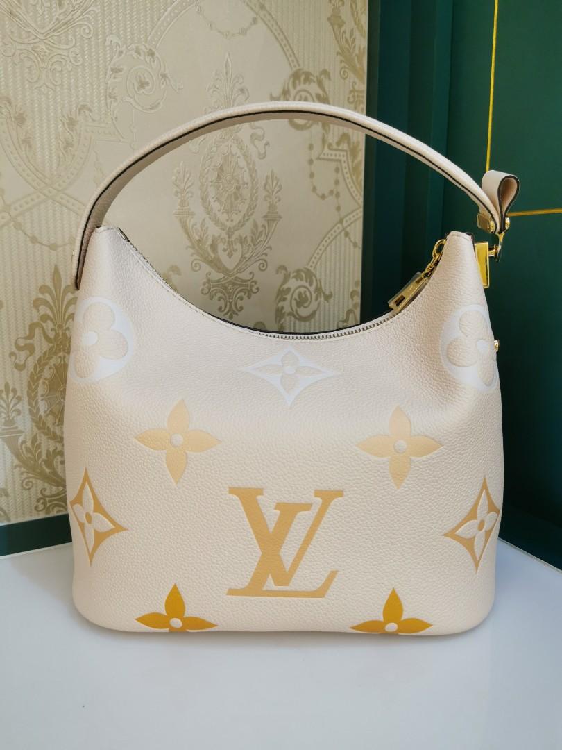 Louis Vuitton LV Marshmallow Hobo Cream/Safran Monogram Empreinte GHW,  Luxury, Bags & Wallets on Carousell