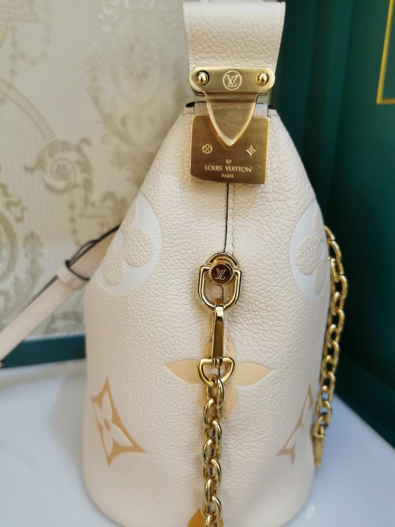 Authenticated Used Louis Vuitton LOUIS VUITTON Monogram Giant Marshmallow  PM Shoulder Bag Pink M45697 (with RFID) 