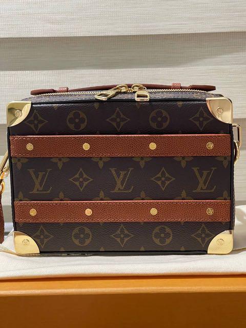 LOUIS VUITTON X NBA Grained Calfskin Monogram Handle Trunk Black 1241191