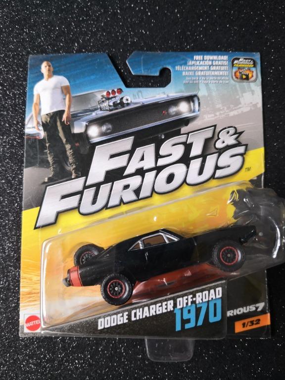 Mattel Fast & Furious 1970 Dodge Charger Off-Road, Hobbies & Toys, Toys &  Games on Carousell
