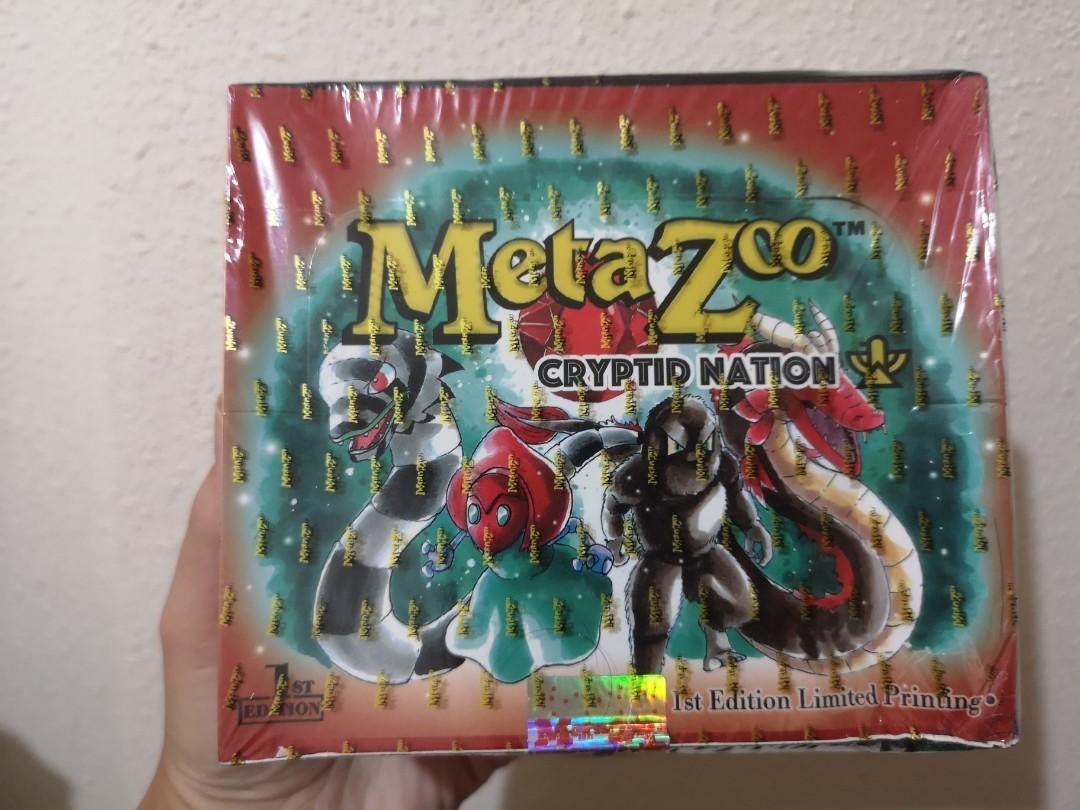 Metazoo Cryptid Nation 1st Edition Booster Box Sealed, Hobbies & Toys, Toys  & Games on Carousell