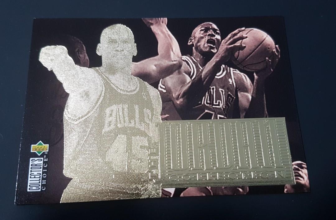 michael jordan gold foil card