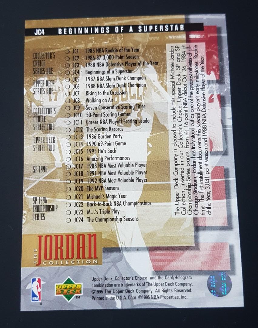 michael jordan gold foil card