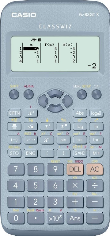 Casio gtx calculator discount