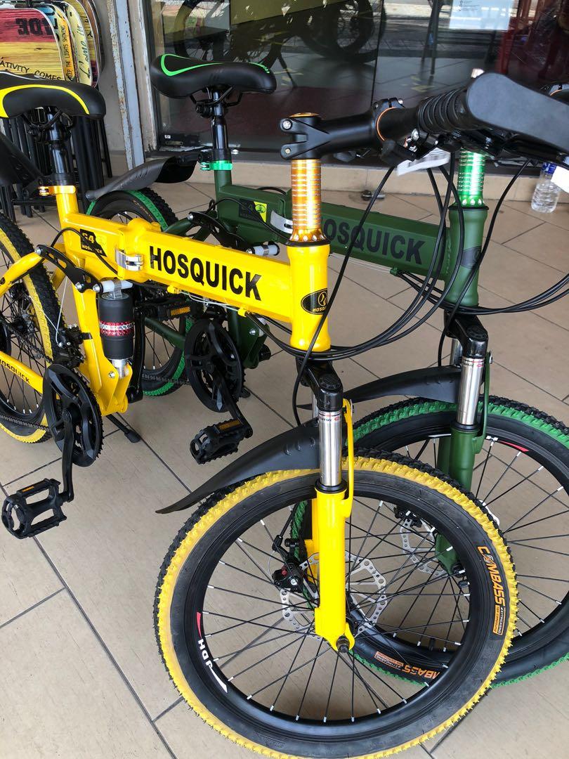 Hosquick best sale folding bike