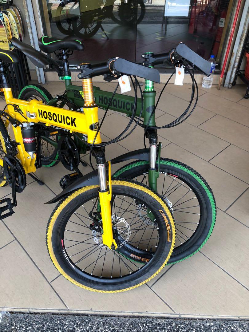 Hosquick folding sales bike