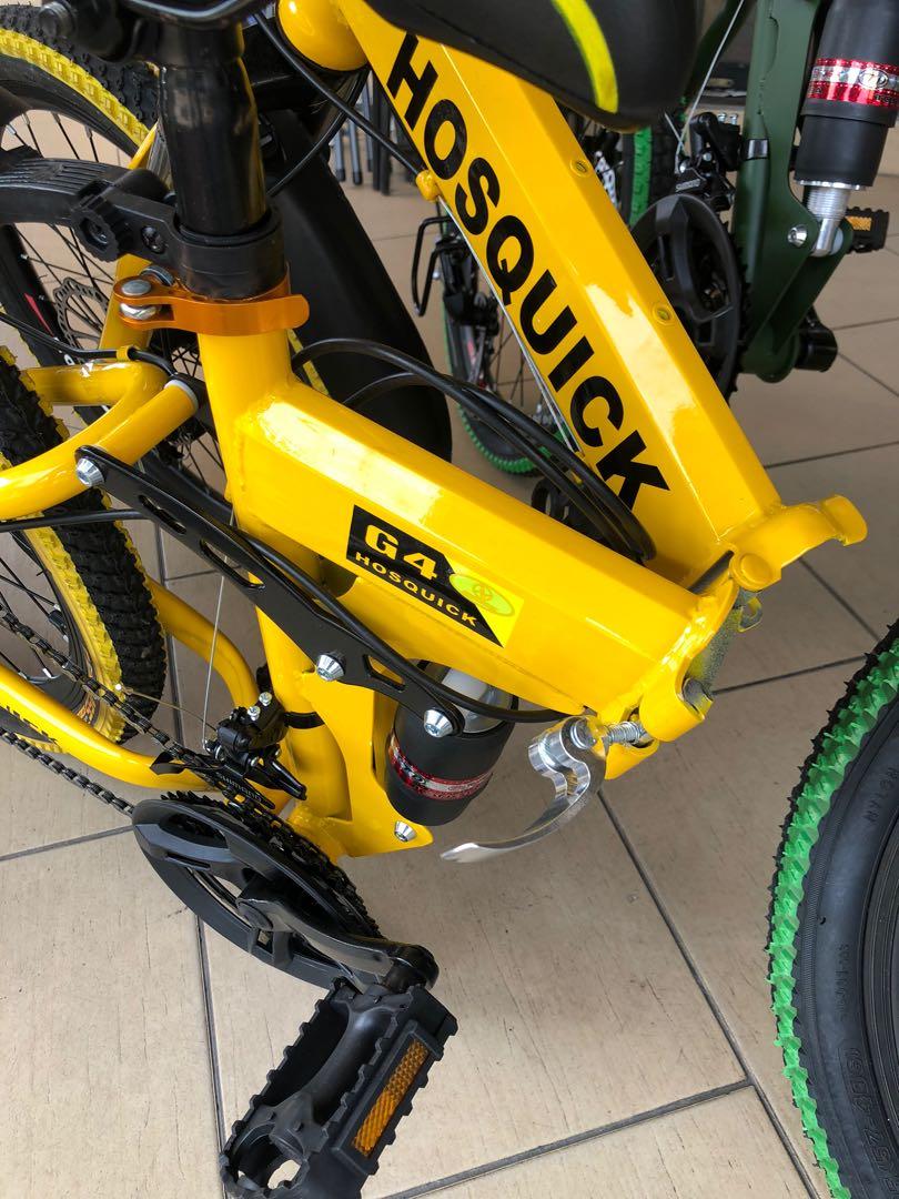 New Hosquick 20 Folding Mountain Bike 21 Speed V66N Each RM480