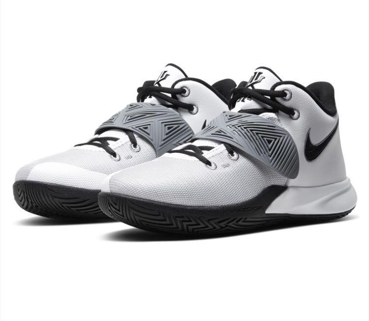 Kyrie 3s black and white shop