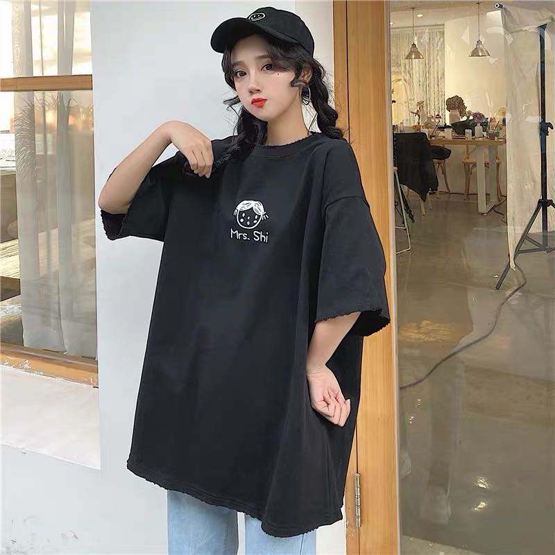 Oversized T-shirt, Women's Fashion, Tops, Other Tops on Carousell