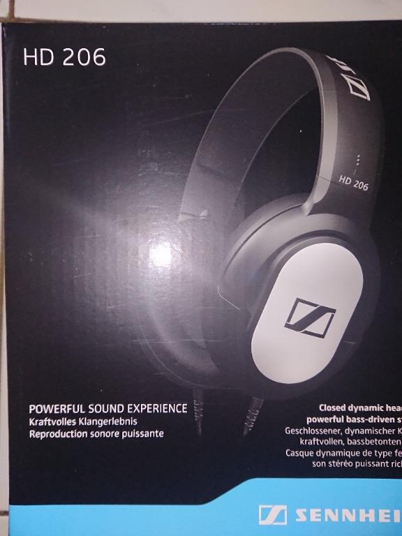 Sennheiser hd 206 specifications clearance