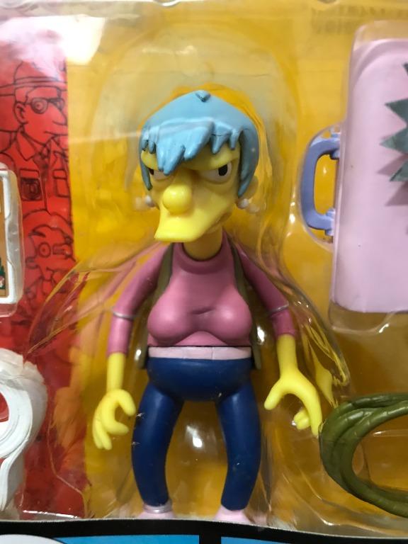 Playmates The Simpsons Ms Botz Action Figure (G 200), 興趣及遊戲, 玩具 & 遊戲類 ...
