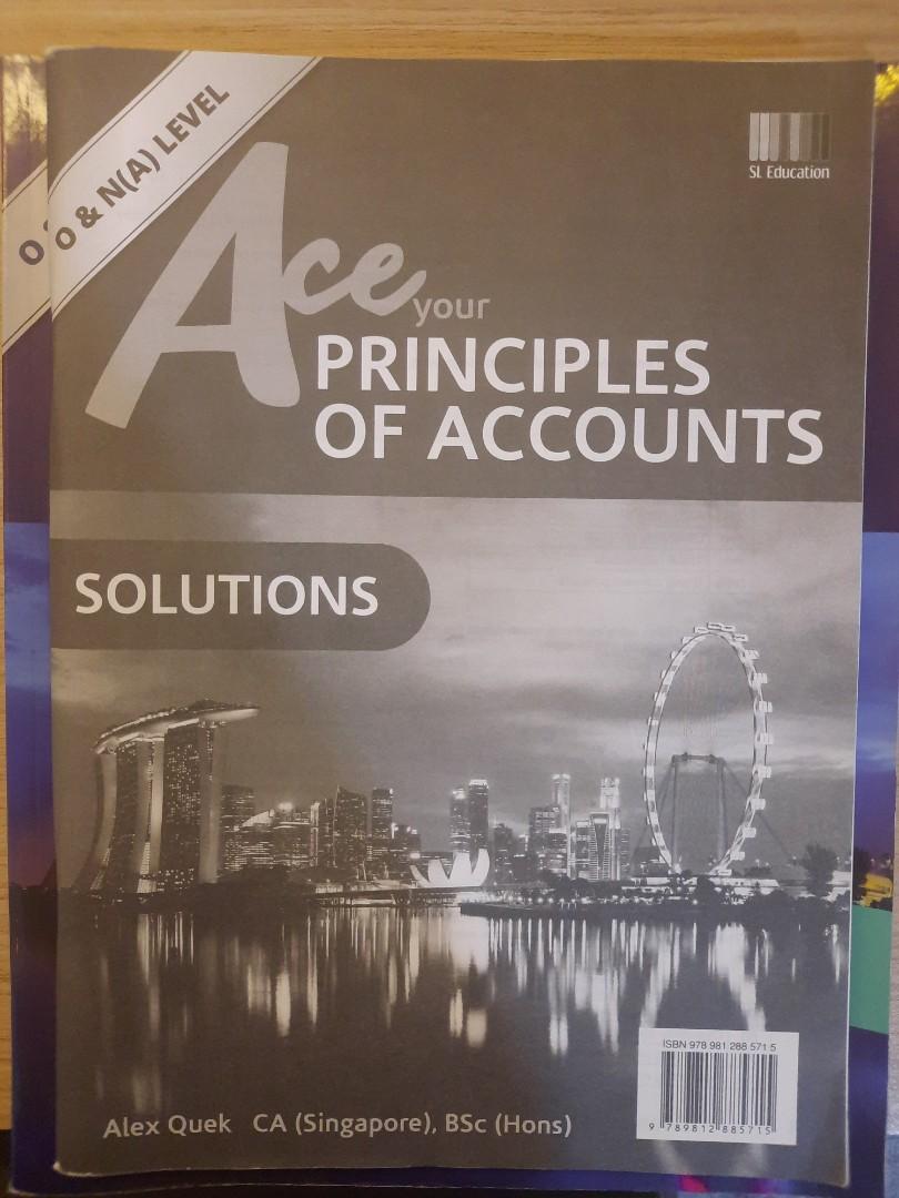 POA: Ace your principles of accounting (O n A levels), Hobbies & Toys ...