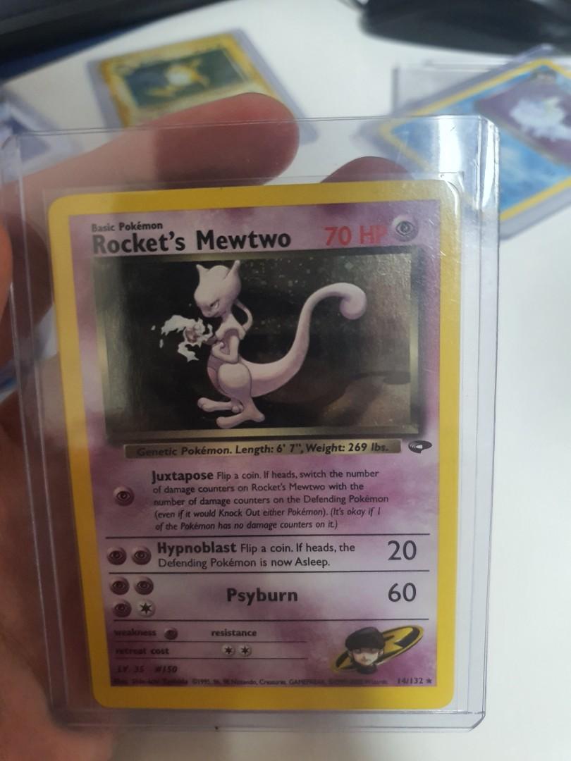 Pokemon Rocket Mewtwo Holo, Hobbies & Toys, Memorabilia & Collectibles,  Vintage Collectibles on Carousell