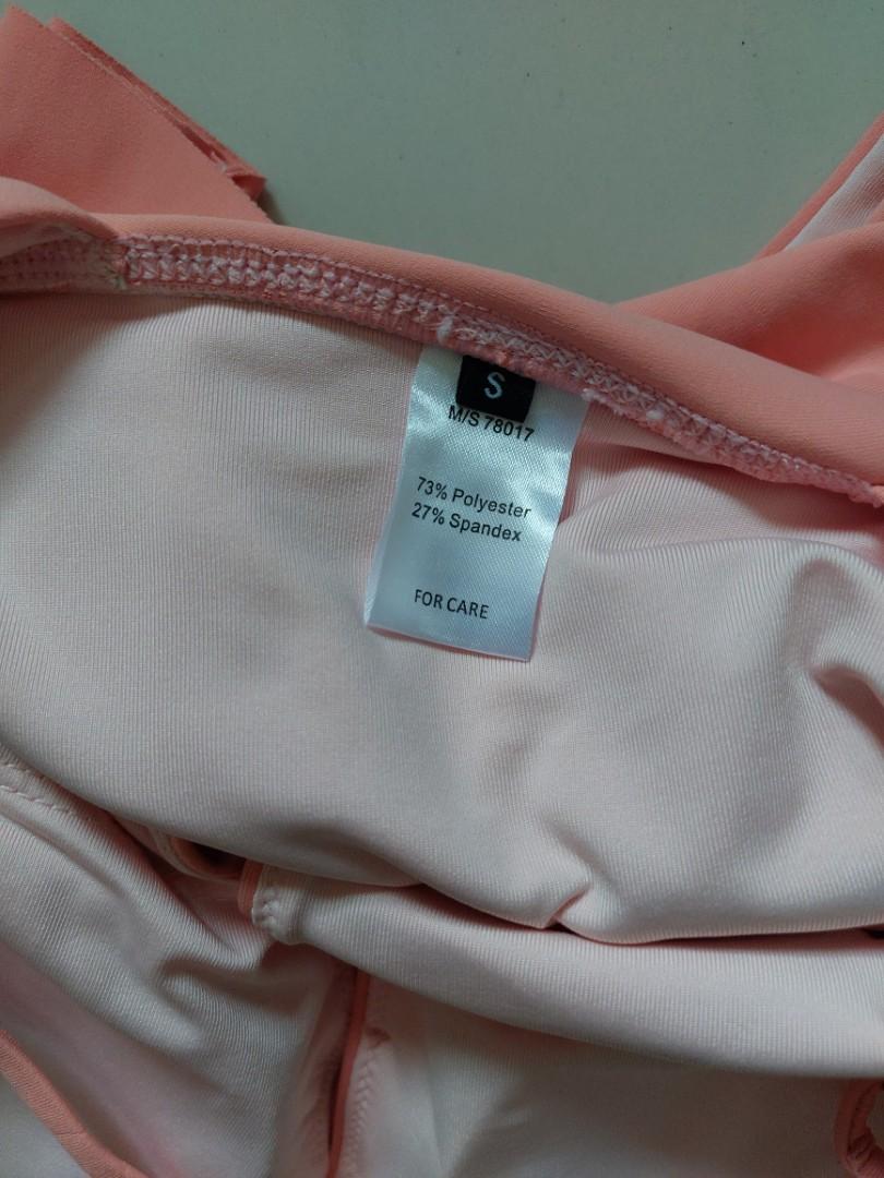 Pomelo Peplum Style Swimsuit, Women's Fashion, Swimwear, Bikinis