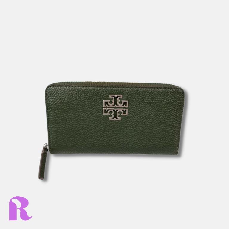 PREORDER) TORY BURCH - BRITTEN ZIP CONTINENTAL (POBLANO) 78567, Luxury,  Bags & Wallets on Carousell