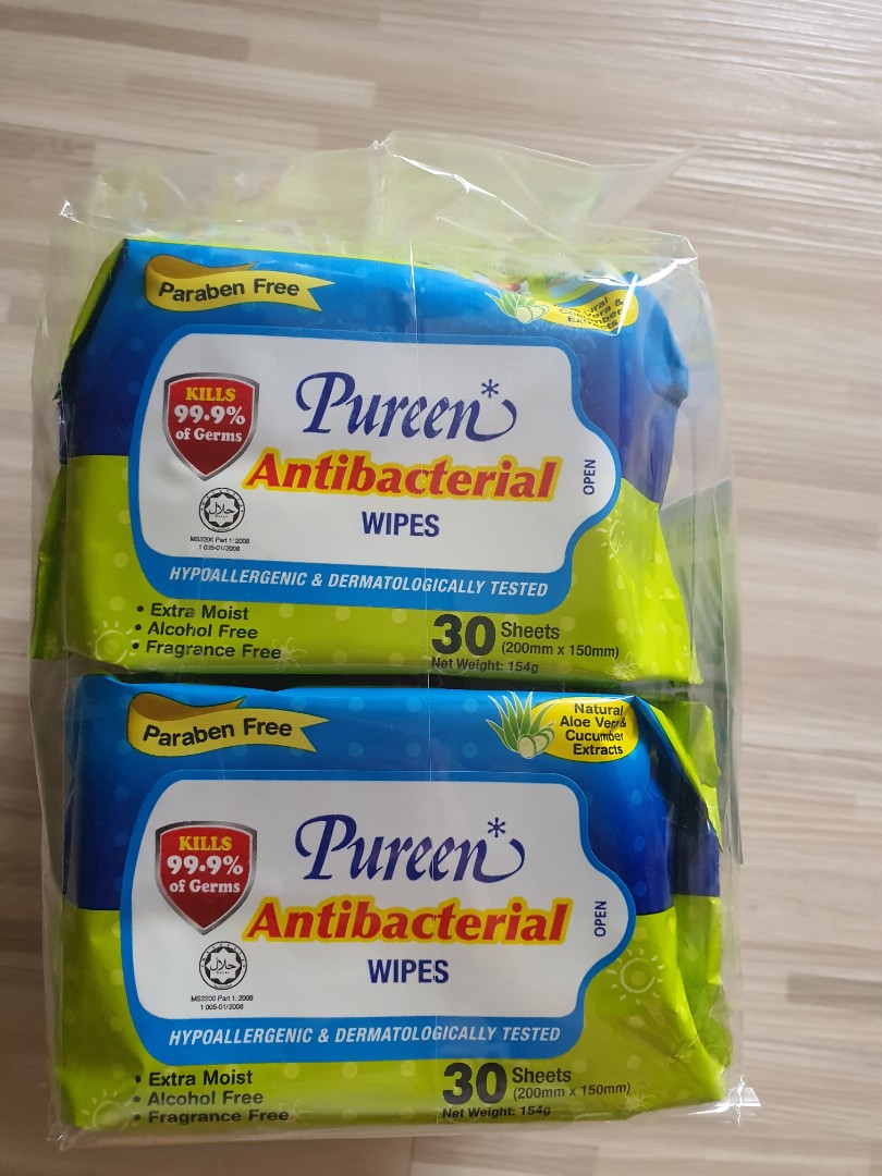 pureen antibacterial wipes, Babies & Kids, Going Out, Other Babies