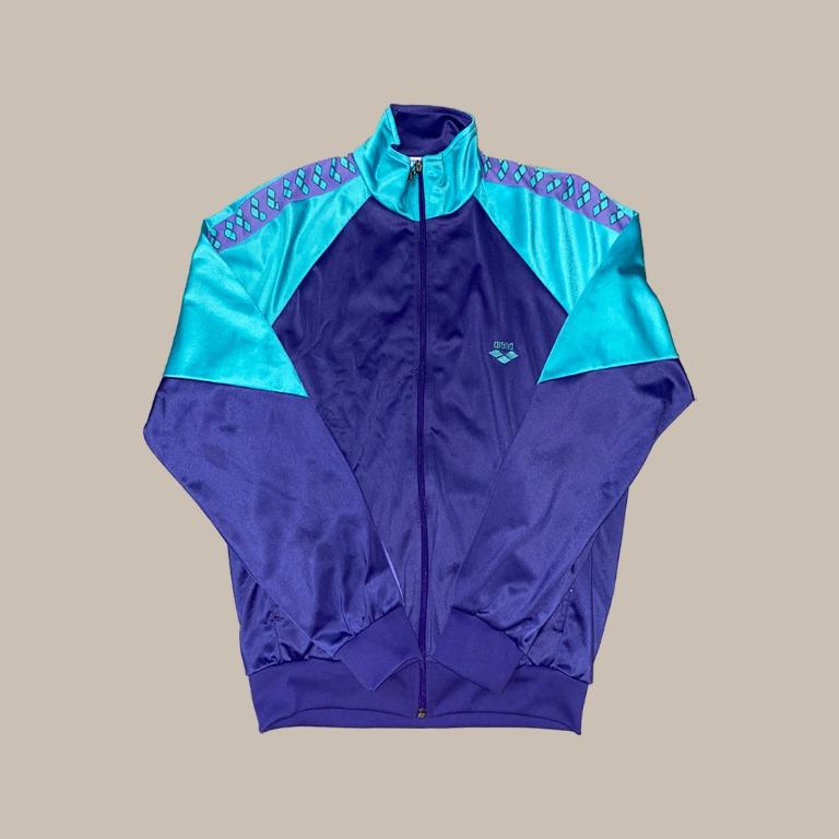 Purple and hotsell blue jacket