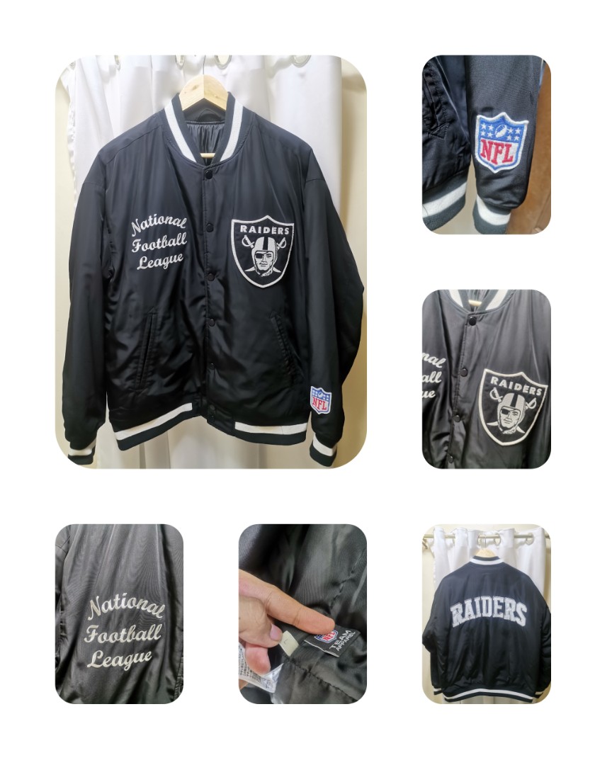 raiders, Jackets & Coats, Vtg Baby Raiders Football Hooded Jacket 8  Months