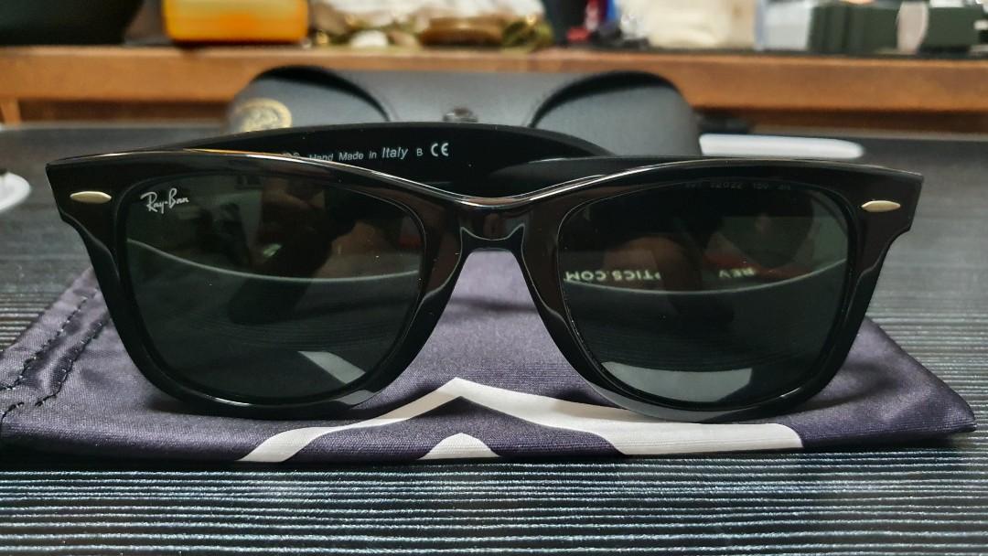 Rayban wayfarer rb2140f 901 52mm cheap