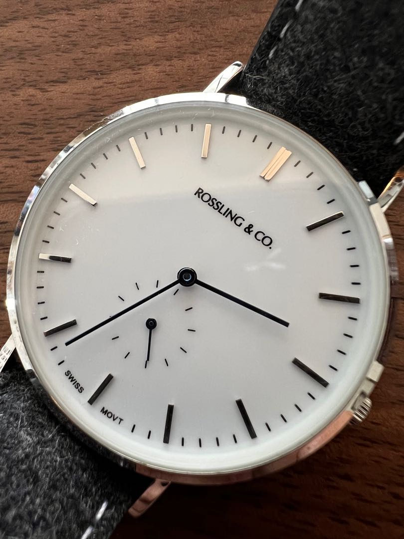 Rossling Co. Swiss Movement Minimalist quartz watch Men s