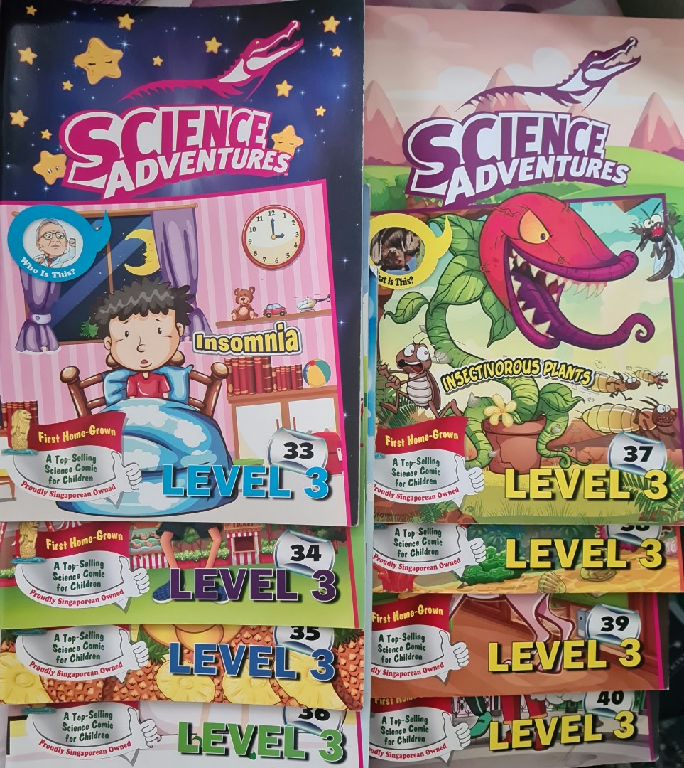 Science Adventures Level 3 Book 33 to 40, Hobbies & Toys, Books